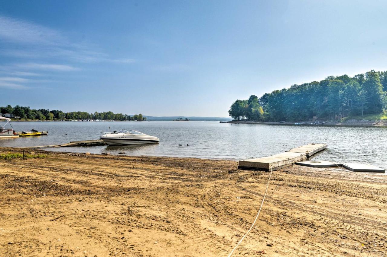 Mayfield Home With Private Dock On Lake Sacandaga! Broadalbin Exterior foto