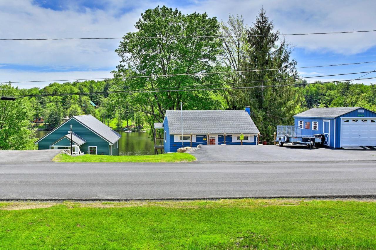 Mayfield Home With Private Dock On Lake Sacandaga! Broadalbin Exterior foto